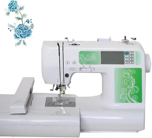 Stickmaschine, Stickautomat, 67 Stiche, Touch-Bedienung, LCD-Display, für Heimdekoration
