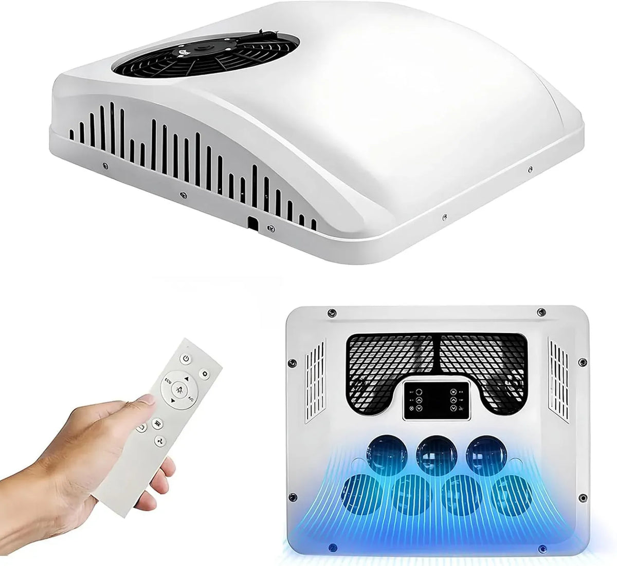 Klimaanlage, 12 V, MIAOXIAOLONG Cooling-12V, Klimagerät, Ultraflache Elektrische Standklimaanlage Mit Kühl- Und Heizfunktion