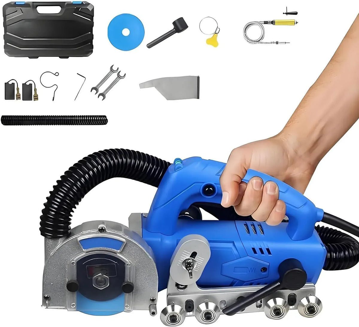 1200-W-Fliesenreinigungsmaschine Fliesenfugenentfernermaschine, für effiziente Fliesenreinigung und Heimwerker-Fugenarbe