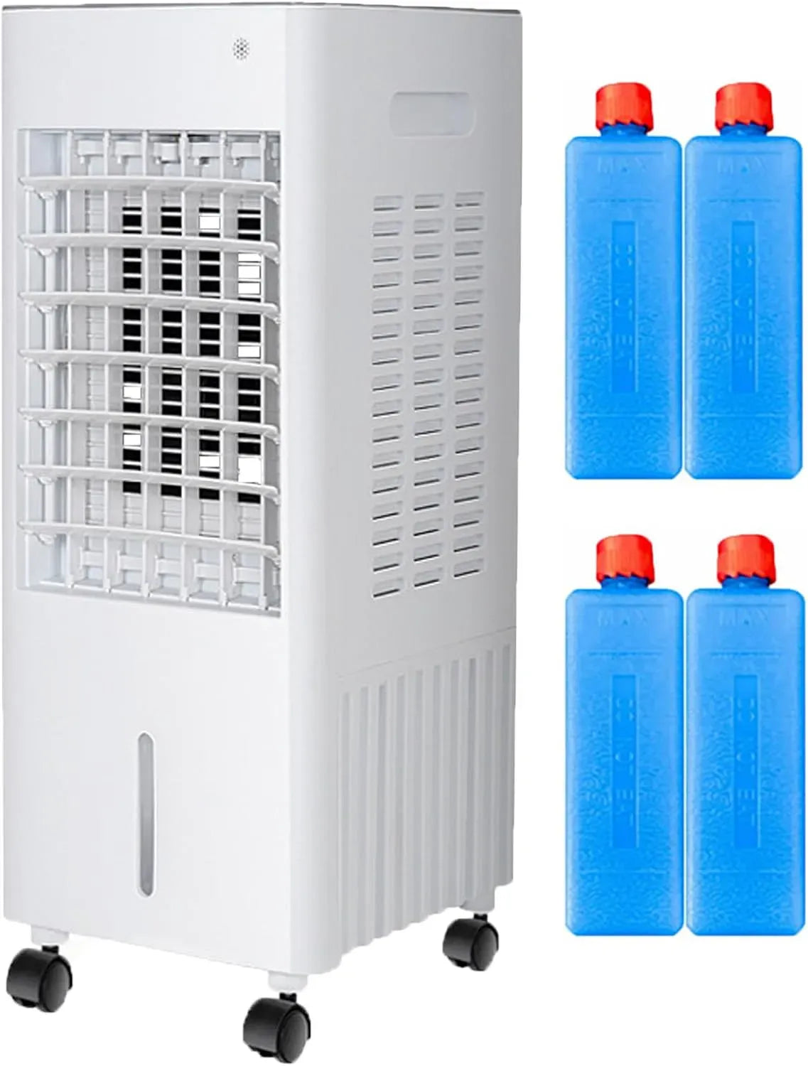 Klimaanlage in1 7.5Hour, 12 L, Stumm Water Cooling Humidifier Air Purifier, 4 ice crystals, 12L water tank, 3 Windstufen