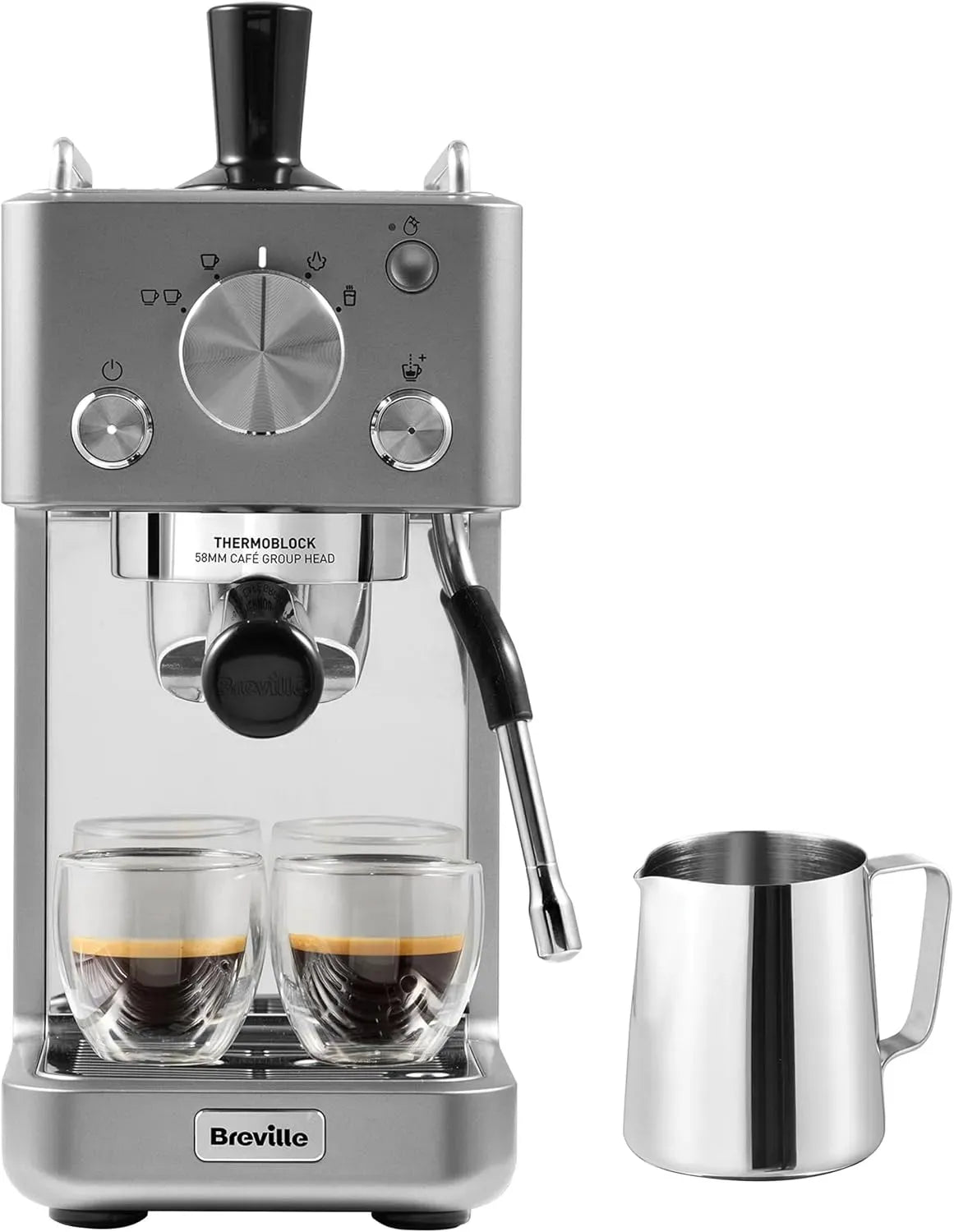 Espressomaschine, Kaffeemaschine für Espresso, Barista-Espressomaschine, Breville Barista-Espressomaschine „Slimline'