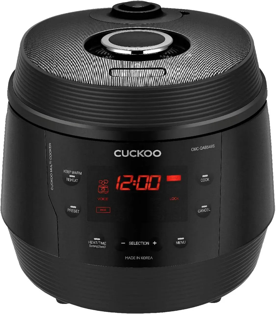 CMC-QAB549S Multikocher, elektrischer Multikocher, Schwarz, CUCKOO