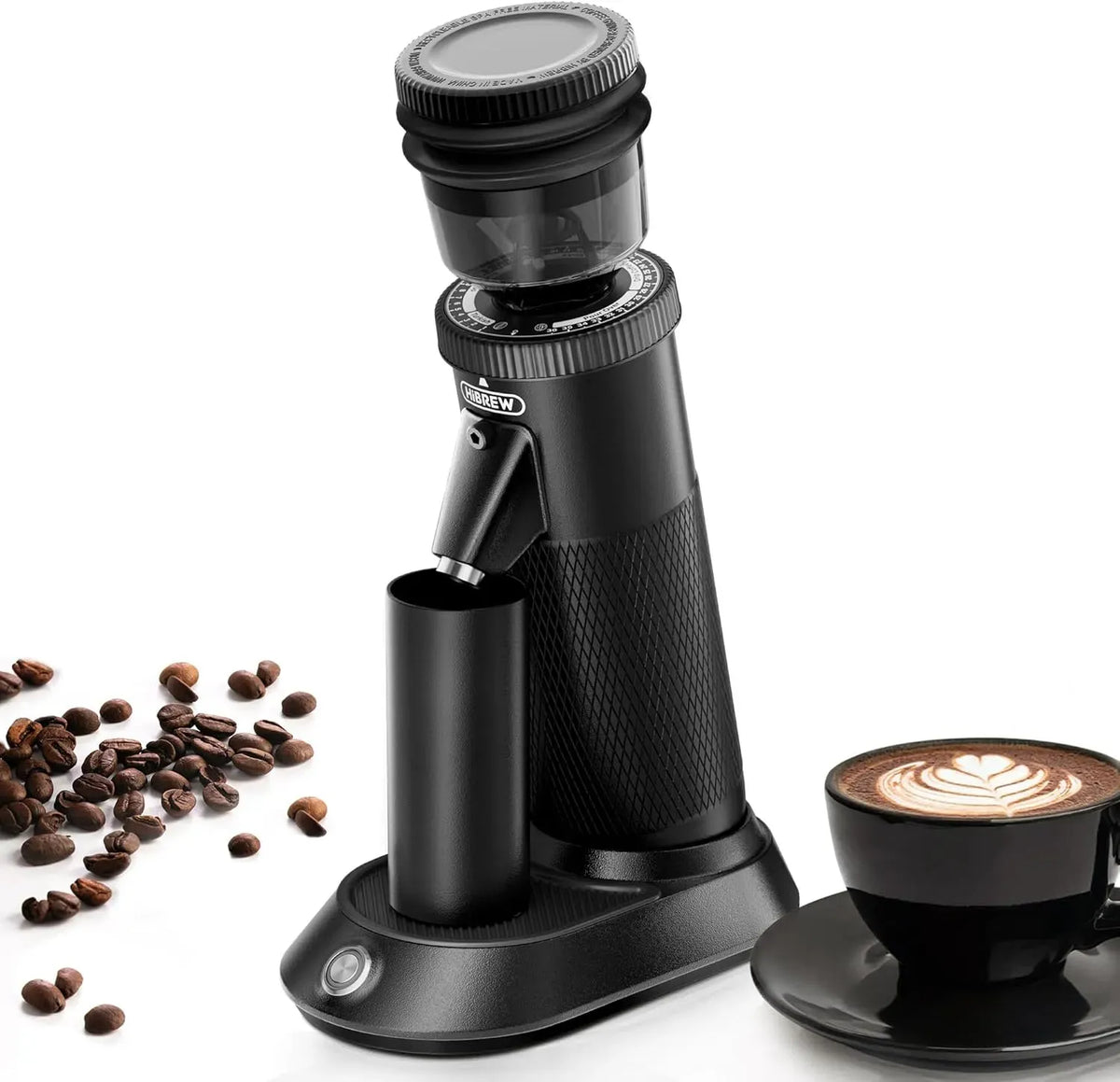 Kaffeemühle, Kaffeebohnenmühle, aluminium, Elektrische