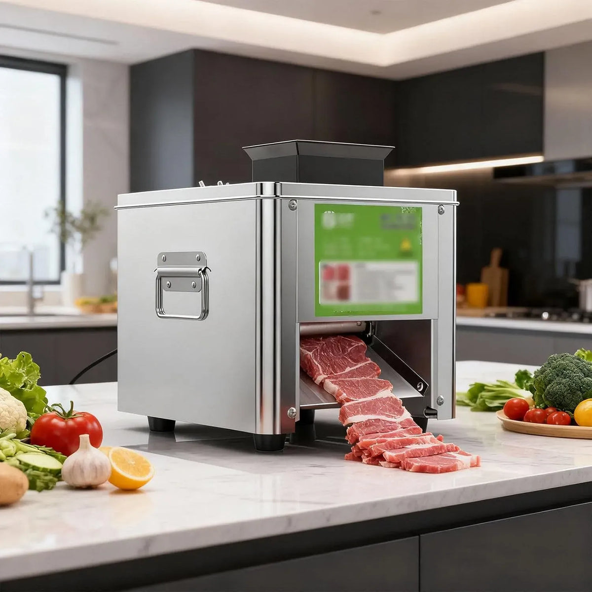 Fleischschneidemaschine, Zerkleinerungsmaschine, Fleischschneider, 2.5 mm, Gastronomie, für den gewerblichen Einsatz