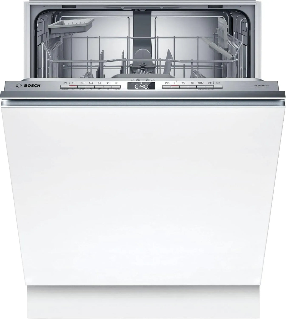 Bosch Serie 4 SBV4ETX08E Geschirrspüler, 60 cm, Spülmaschine, aquaStop, Besteckkorb, vollintegriert, leise, sehr Leise
