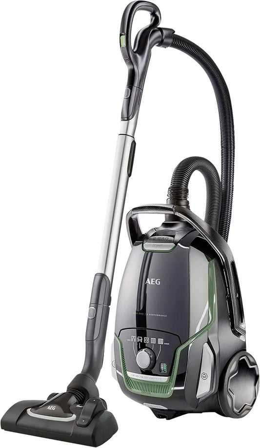 AEG Staubsauger, 5 L, 700 W, 65 dB, Waschbarer Filter, VX9-2-ÖKO, 70% Recyclingmaterial, 12 m, 5 l Staubbeutelvolumen
