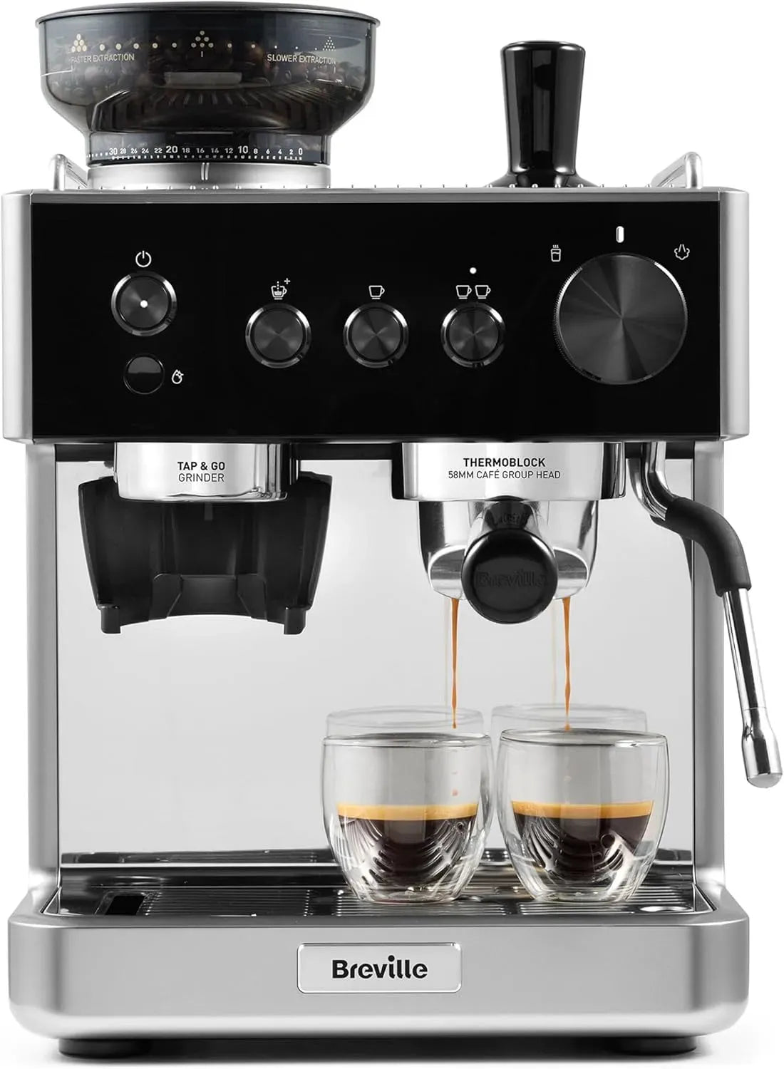 Espressomaschine, Kaffeemaschine für Espresso, Barista-Espressomaschine, Breville Barista-Espressomaschine „Classic'