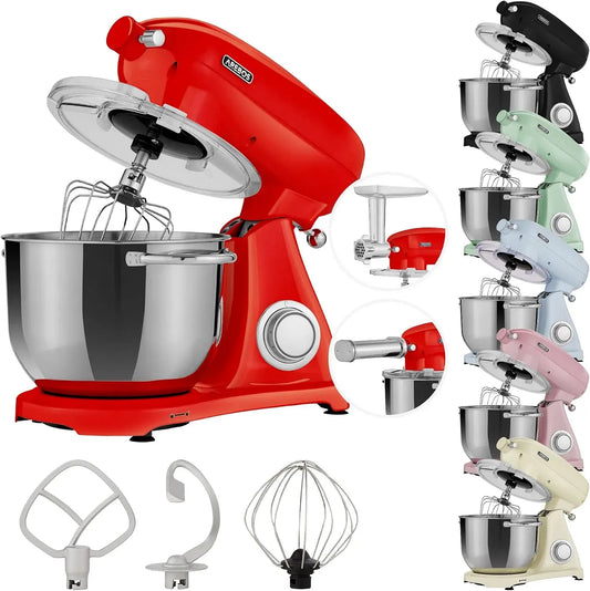 Küchenmaschine, 1800 W, Arebos, Rot, Küchenroboter