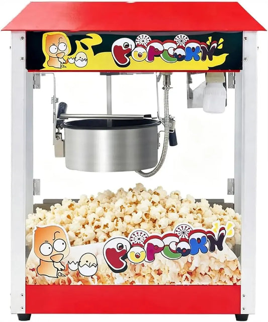 Popcornmaschine, Messbecher, 66 cm, 1300 W, 54 cm, 36.5 cm, 60 Tassen, gewerblich, für 60 Tassen pro Ladung