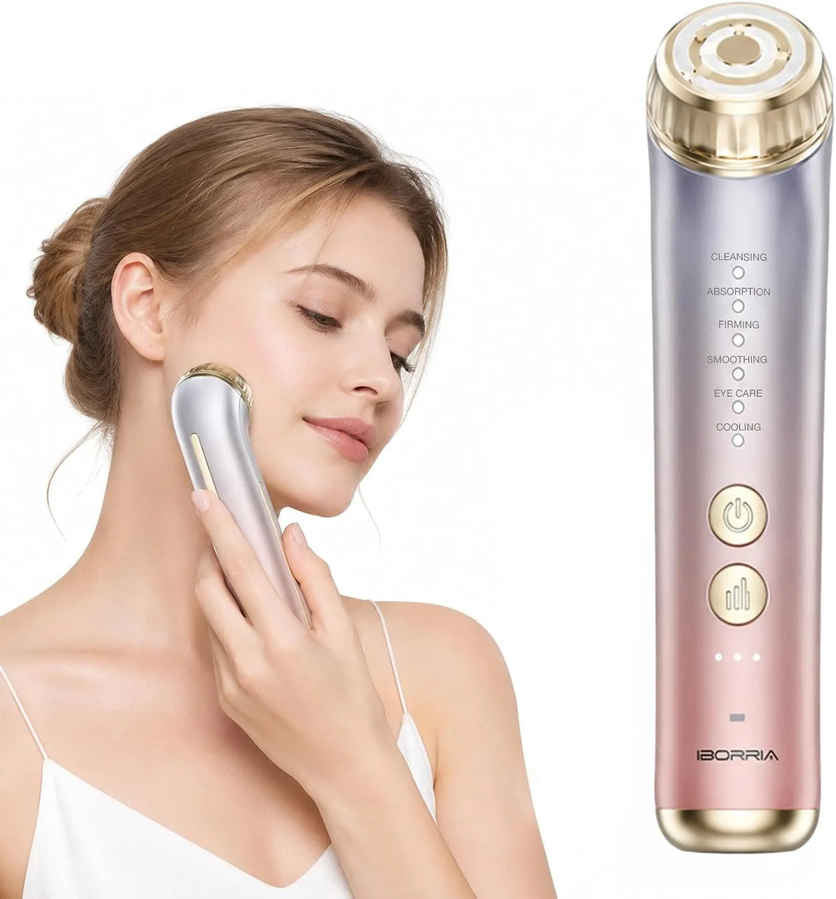 Gesichtspflegewerkzeug, Gesichtsgerät, Massagegerät, Wärmefunktion, für Gesicht