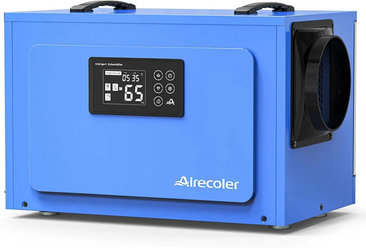 Luftentfeuchter, 60 L, Raumentfeuchter, 60L Luftentfeuchter für Kriechkeller und Keller mit Ablaufschlauch