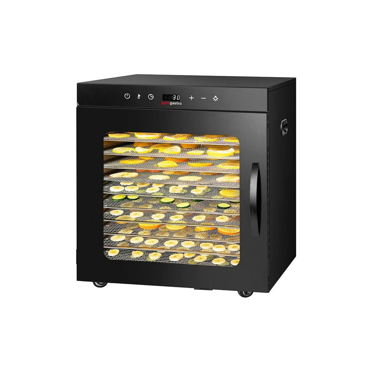 Dörrautomat, Lebensmitteltrockner, 800 W, 10 Ablagen, GGM