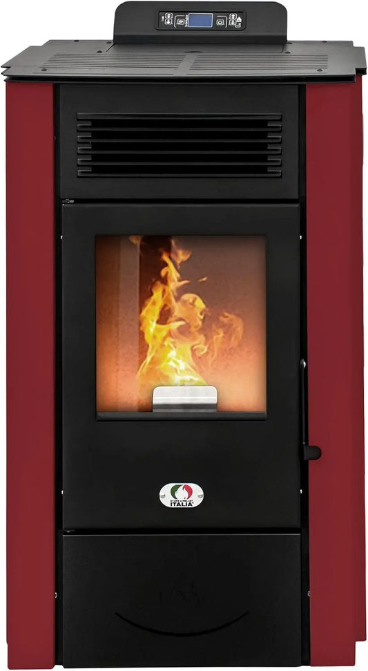 A PELLET ITALIA Colorado 15 KW WiFi, WLAN, STUFE