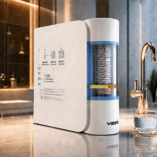 RW230 6-Stufen-Filtration Umkehrosmoseanlage, Wasserfilter, Trinkwasserfiltersystem