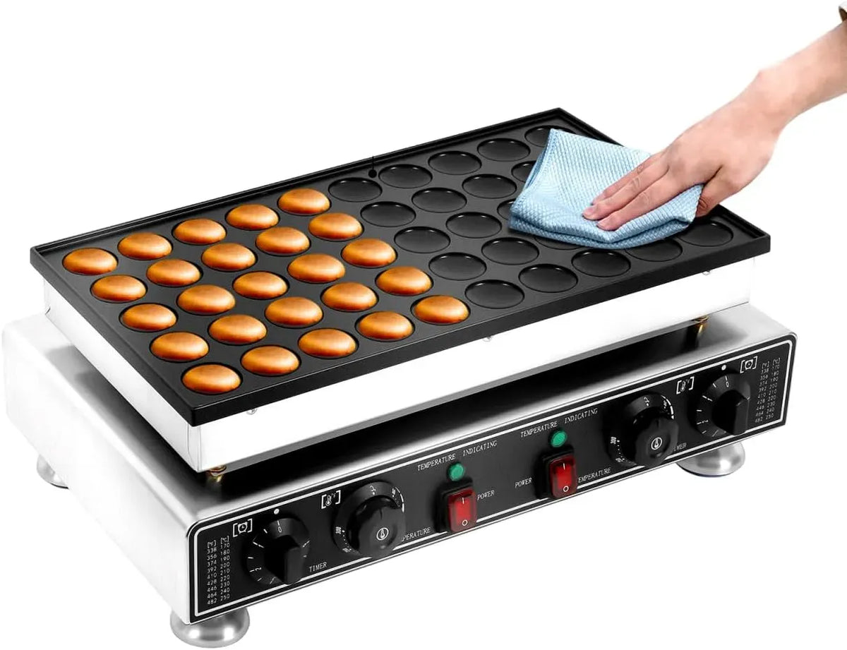 Waffeleisen, Waffelautomat, 50 L, 220 V, Edelstahl