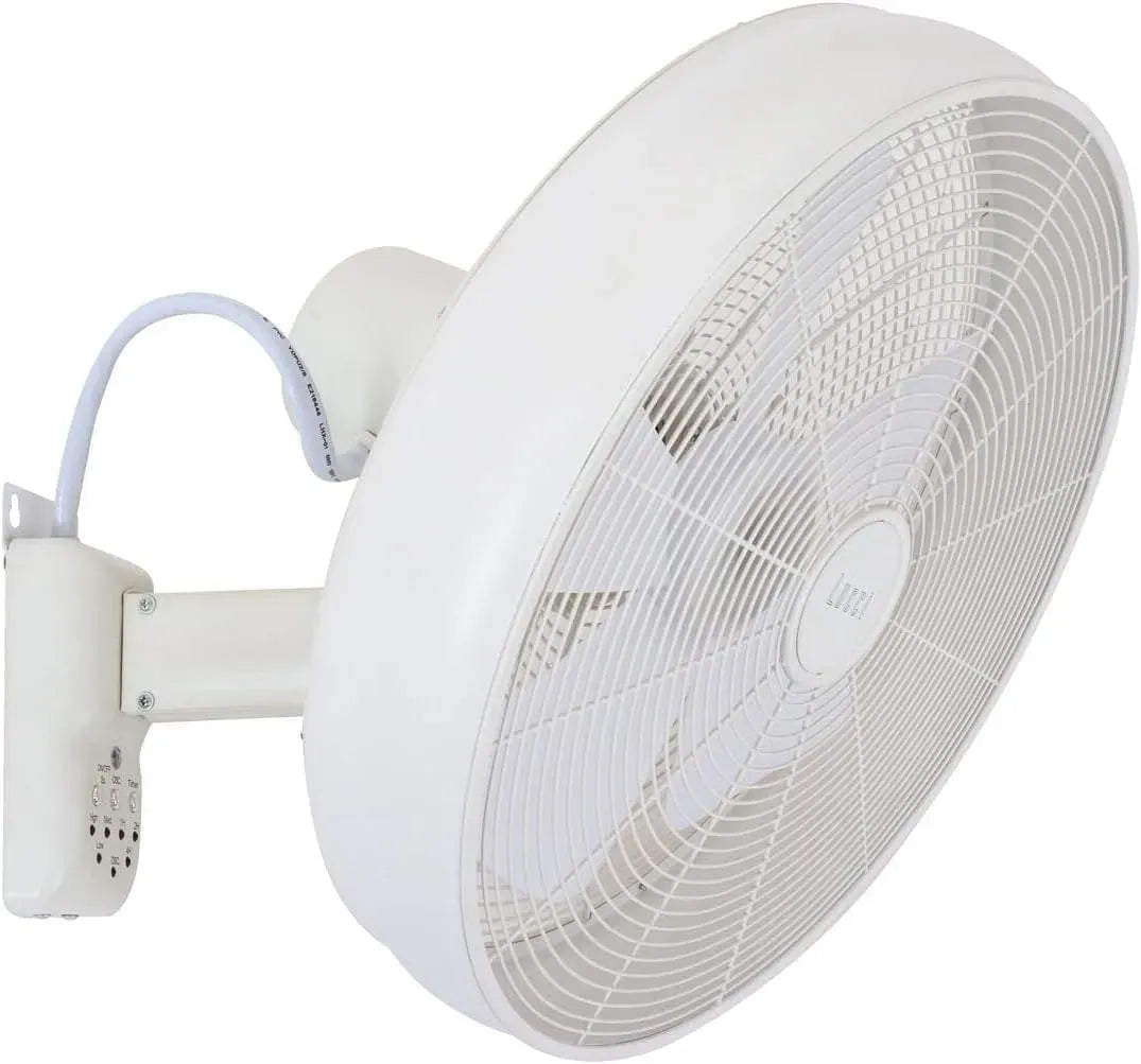 Ventilator, Weiß, 460mm Flügelfarbe: Weiß Gehäusefarbe
