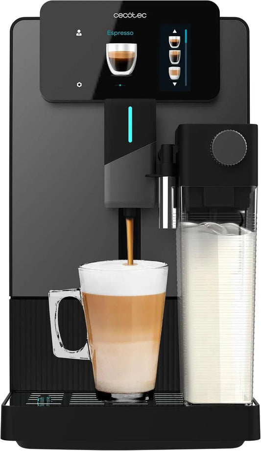 Cecotec Kaffeevollautomat, Touch-Bedienung, 19 bar