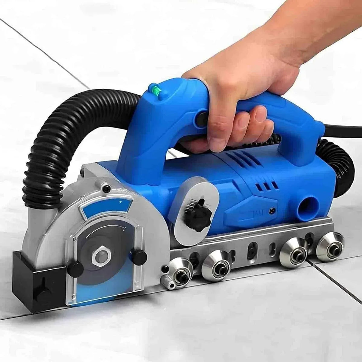 Fugenreinigungsmaschine, Schlitzwerkzeug, Schutzabdeckung, Fugenreiniger, 1200 W, für Fliesen