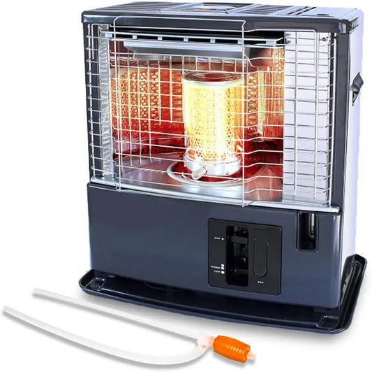ration1.de Petroleumheizung, Petroleumofen, Handpumpe, 3000 W, Wärmefunktion