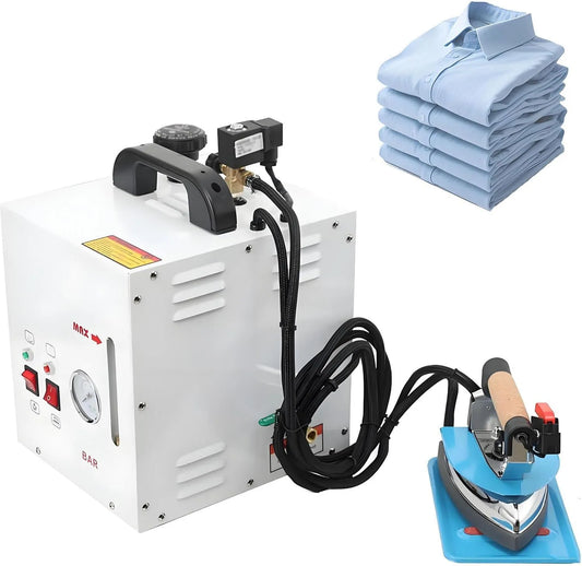 Dampfbügeleisen, Dampfgenerator, Bügelstation, elektrisches Bügeleisen, 1600 W, gewerblich, für Wäschereien Schneidereien B