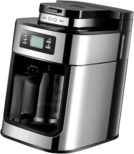 Kaffeemaschine, 1,2 L, LED-Anzeige, EU-Stecker