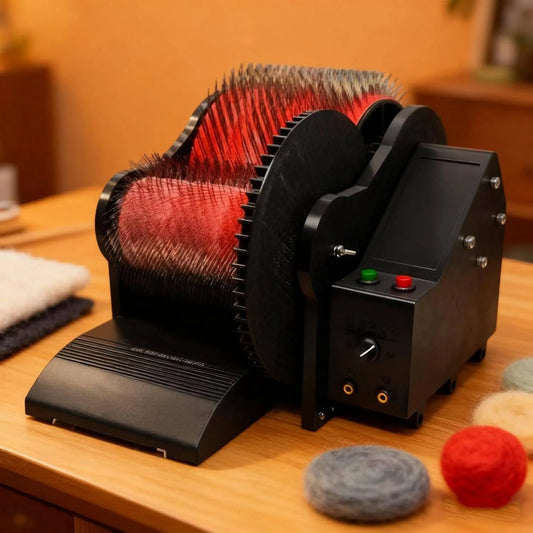 Wollfilz-Trommelkardiermaschine, Schalter, Elektrische