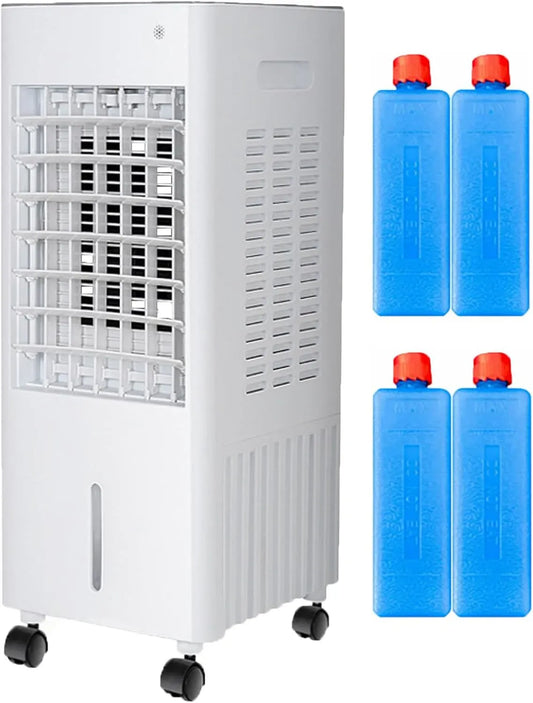 Klimaanlage in1 7.5Hour, 12 L, Stumm Water Cooling Humidifier Air Purifier, 4 ice crystals, 12L water tank, 3 Windstufen