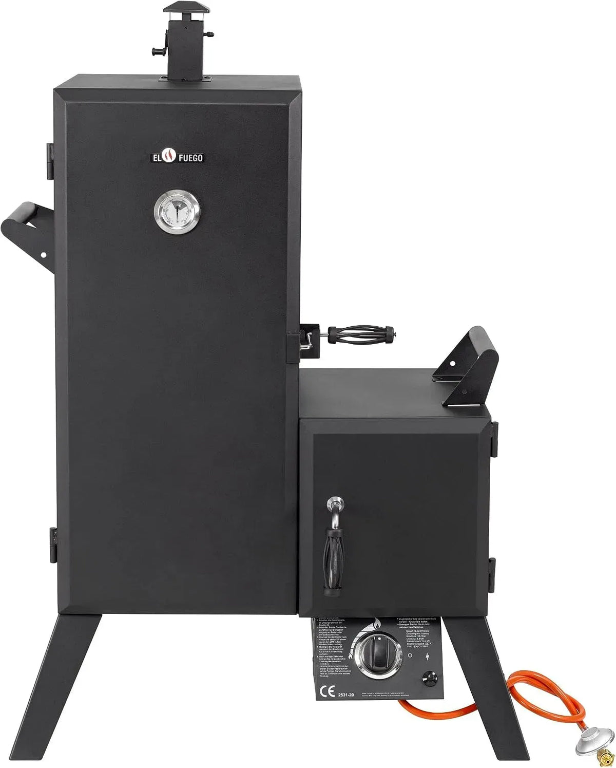 AY 3175 Gasgrill, Grill mit Gasbetrieb, Gasgrill Smoker 'PORTLAND SF' El Fuego®