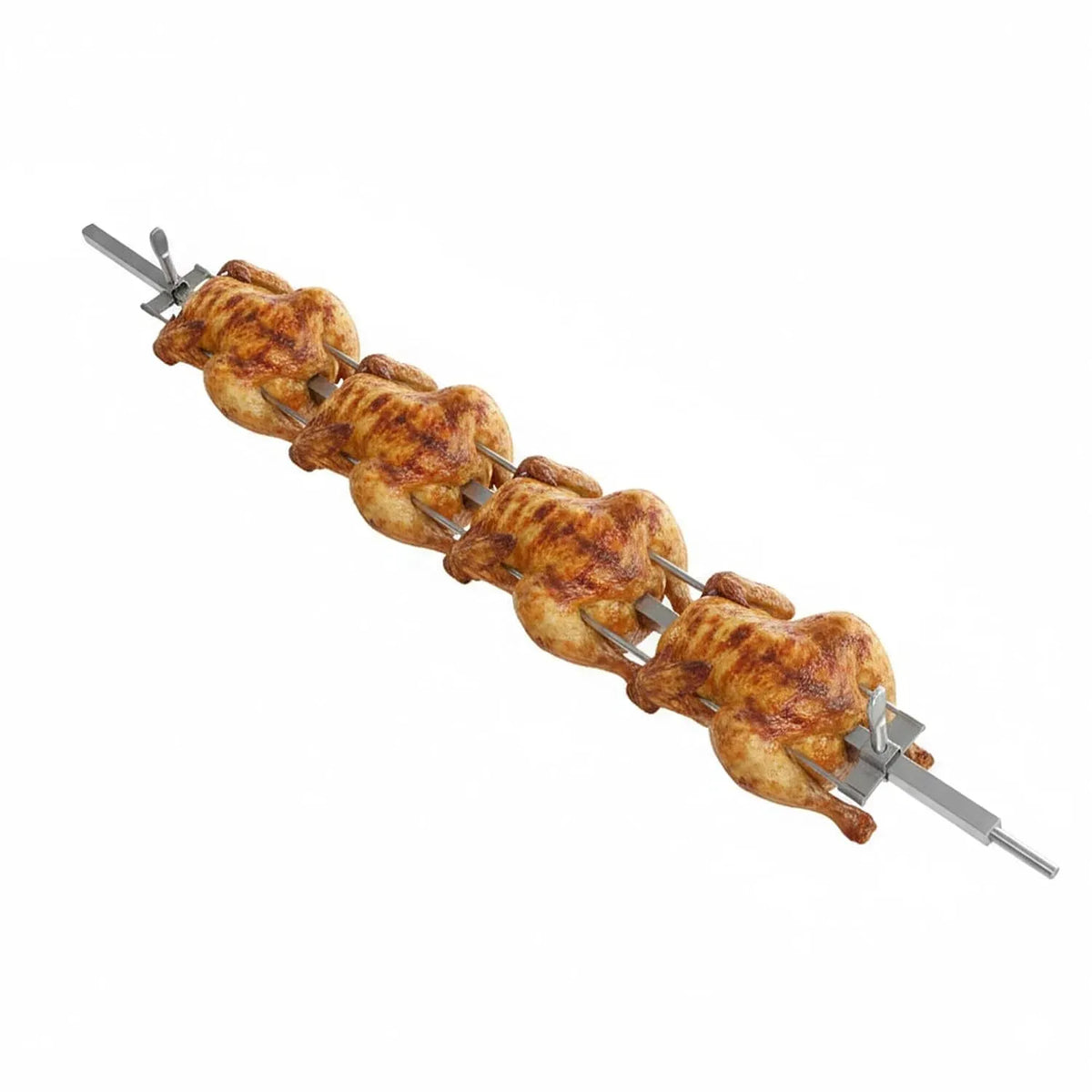 Vertikalgrill, Hähnchengrill, GGM, Edelstahl, 950 mm, Gastro Edelstahlschwert für Hähnchengrills GHKM/EHKM 950mm