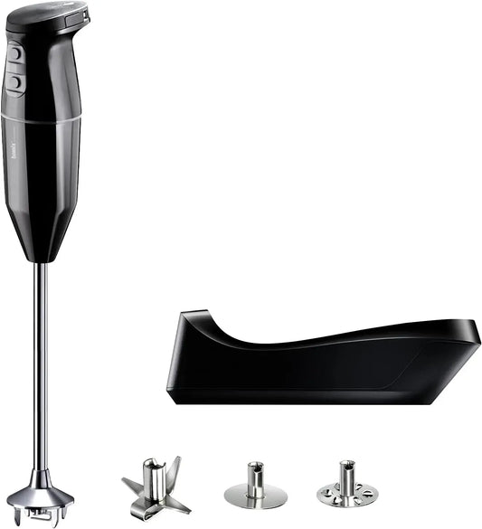 Messer, 250 W, Edelstahl, kabellos, Schwarz, bamix Stabmixer Set cordless PRO kabellos