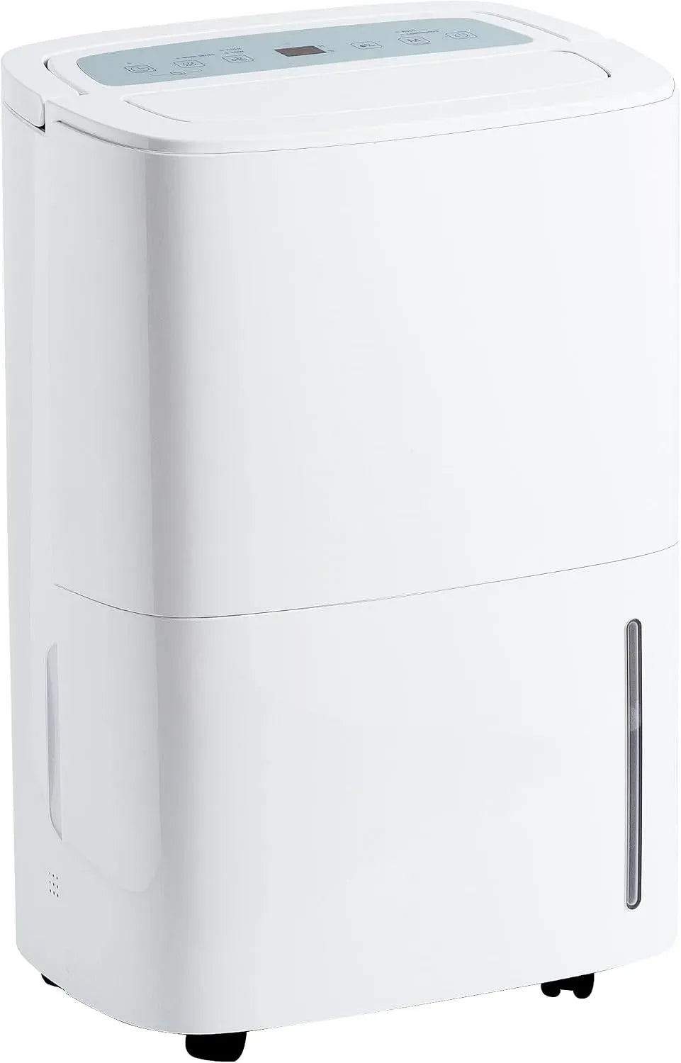 Wäschetrockner 70L/Tag, 40 dB, Transportrollen, leise, Schlafzimmer bis 150㎡ Raumentfeuchter mit Digitaldisplay, 360° Rollen