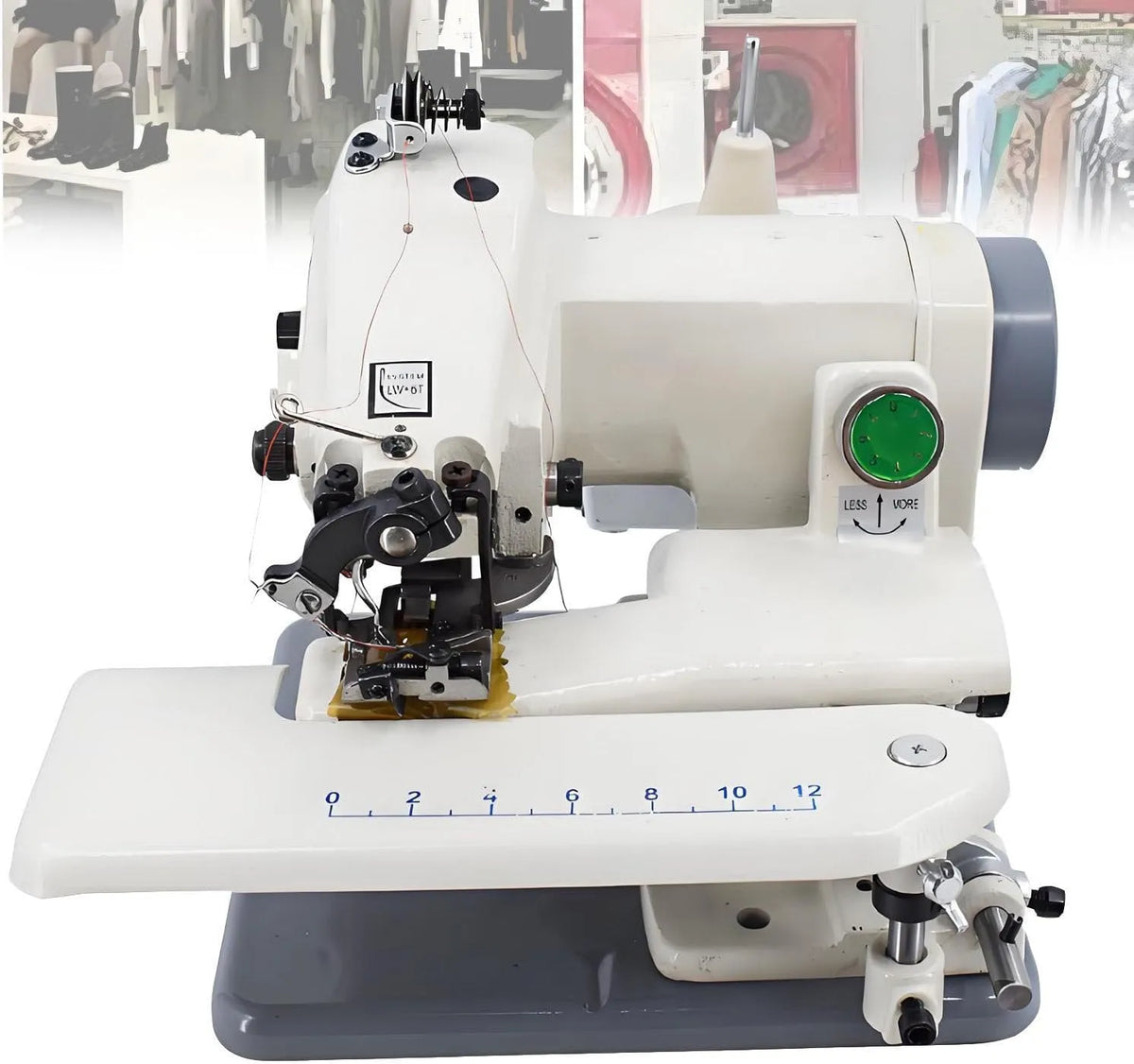 Blindstich-Nähmaschine, Stickmaschine, Schreibtisch, elektrische Nähmaschine, Stickautomat, 8 mm, tragbar, für Den Schreibtisch