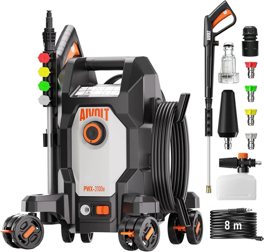Hochdruckreiniger, 2000 W, AIVOLT W 200 4-Rad