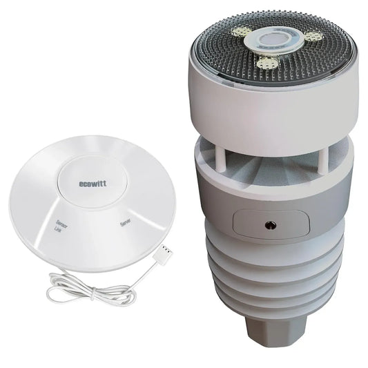 GW2001 GW2000 Wetterstation, Außensensor, Funkwetterstation, Outdoor, WLAN, für Zuhause, ECOWITT