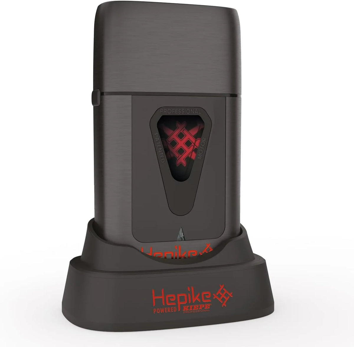 2000-mAh-Akku Profi-Folienrasierer, High-Torque-Motor, USB-C-Ladegerät, kabellos, Rot