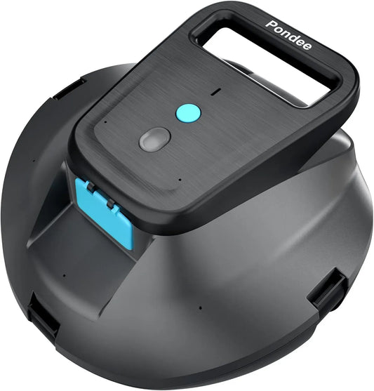 Poolroboter, Poolsauger, Akku, Poolreinigungsroboter, Poolreiniger, 80 m, kabellos, für Aufstellpools & Ebene eingelassene Pools bis 80m²