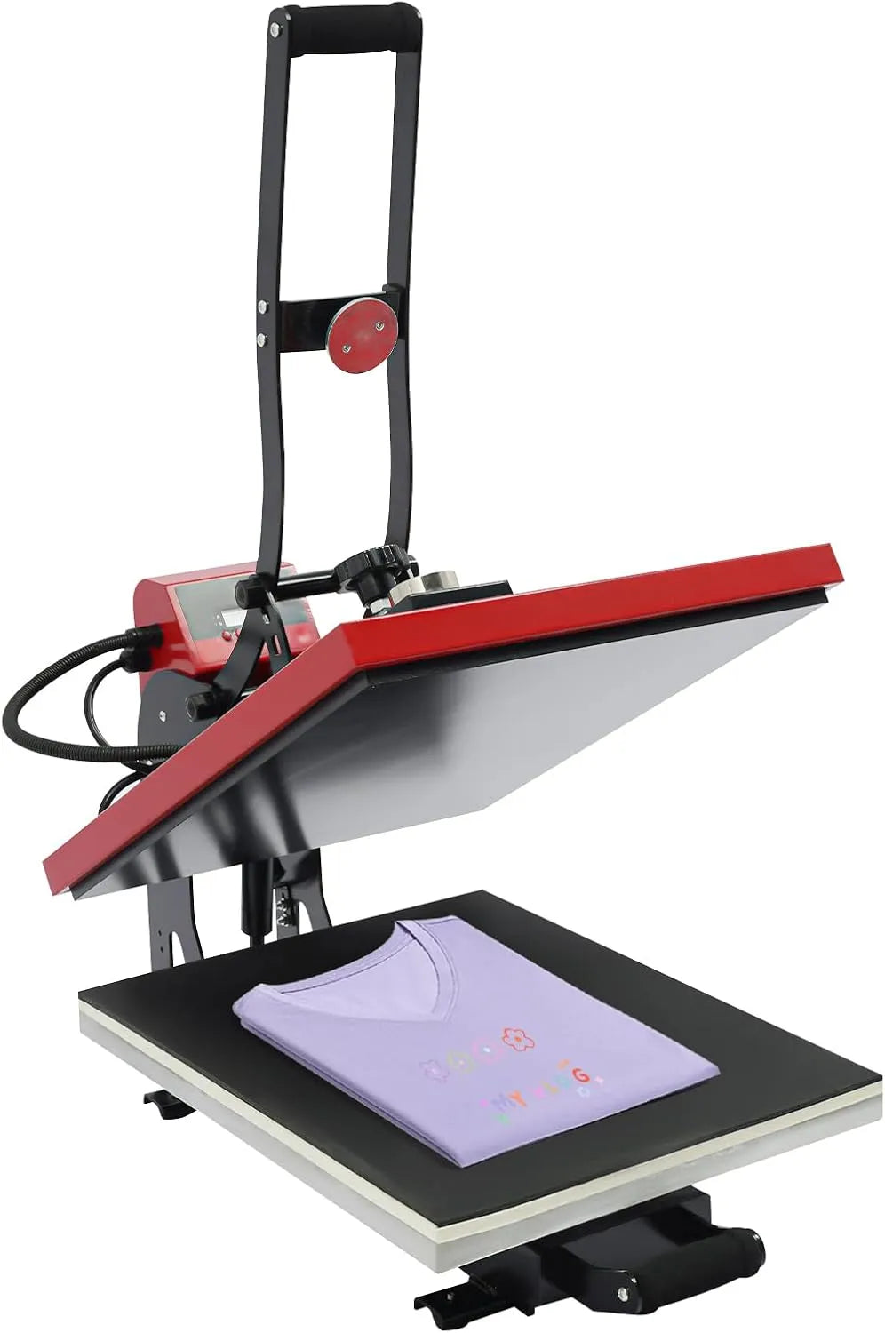 Rotations-Transfer-Heißpressen-Maschine, Shirt-Heißpressen-Transfer-Maschine, Vakuum-Transfer-Maschine, 40X50cm