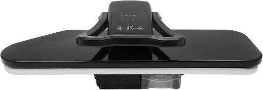 3min Dampfbügelpresse, Dampfpresse, 91 × 53 × 26cm, 2200 W, 26 cm, Touch-Bedienung, Wärmefunktion, Schwarz, aluminium, für Nylon