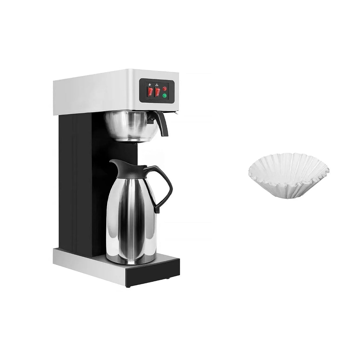 Kaffeemaschine, 2,2 L, GGM, Kaffeebereiter, elektrische Kaffeemaschine, Gastro Filterkaffeemaschine 2,2 L